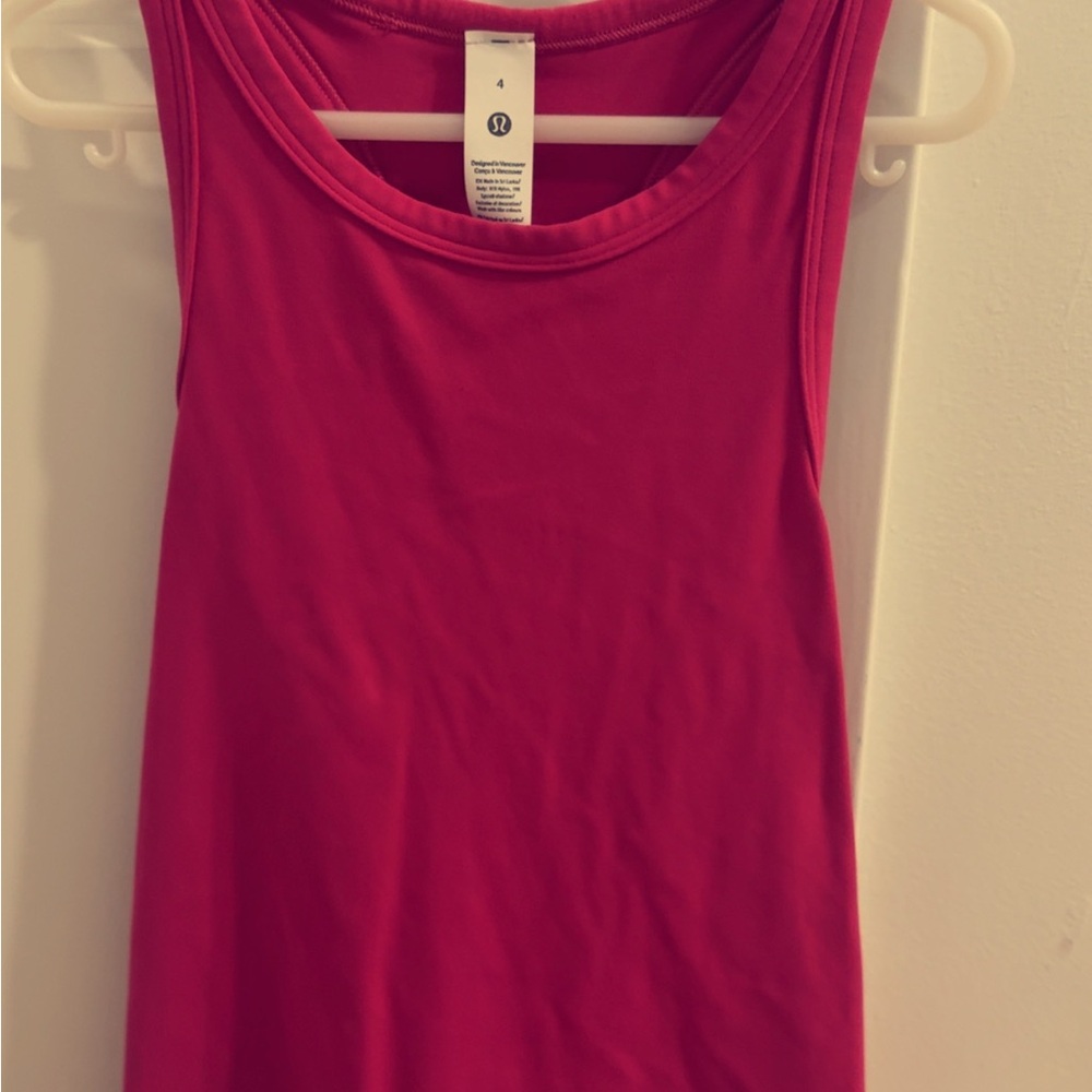 Lululemon Pink Tank Top